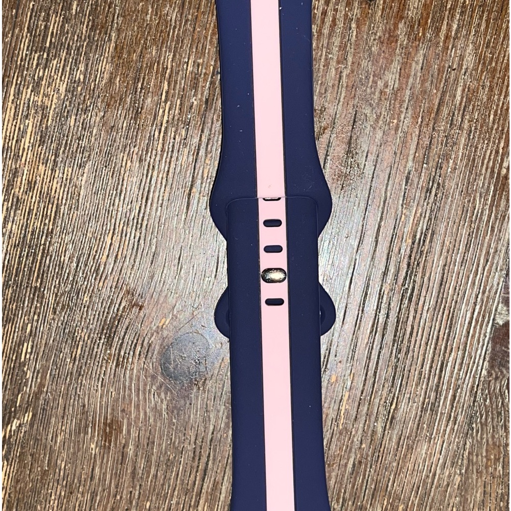 ❤️5/$25 New Apple Watch Band Navy and Pink